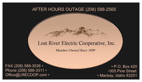 LOST RIVER ELECTRIC COOPERATIVE